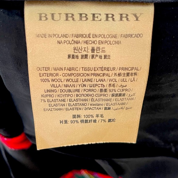 Burberry wool tartan pants - Picture 6 of 6
